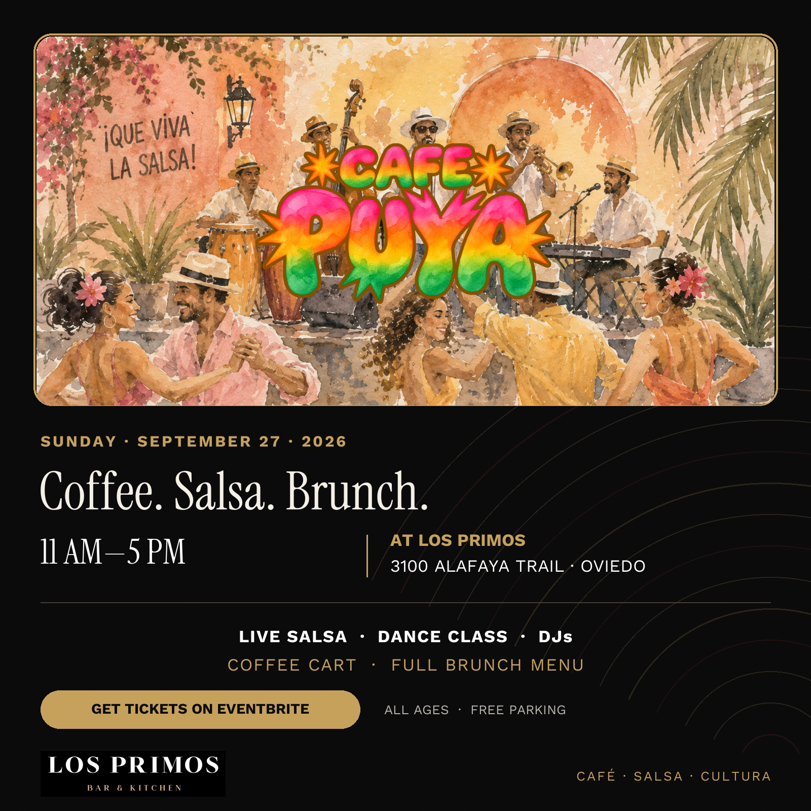 Café Puya: Salsa, Coffee & Brunch